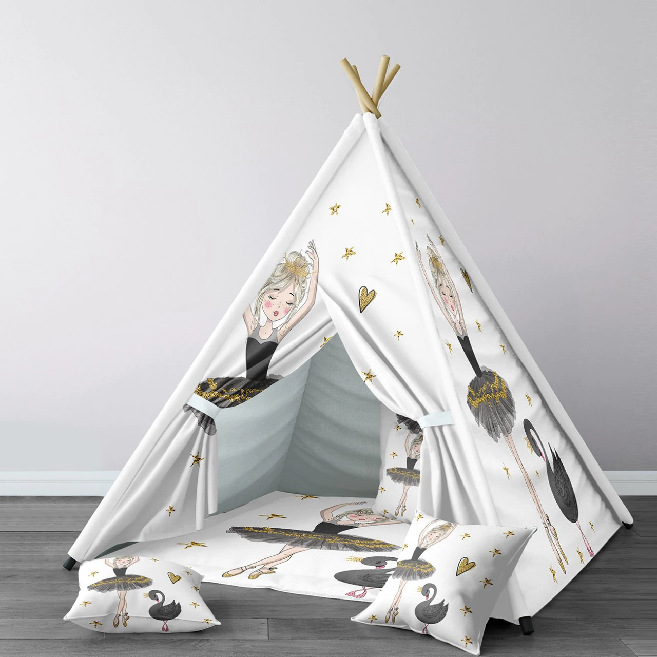 Tipi chambre enfant fille