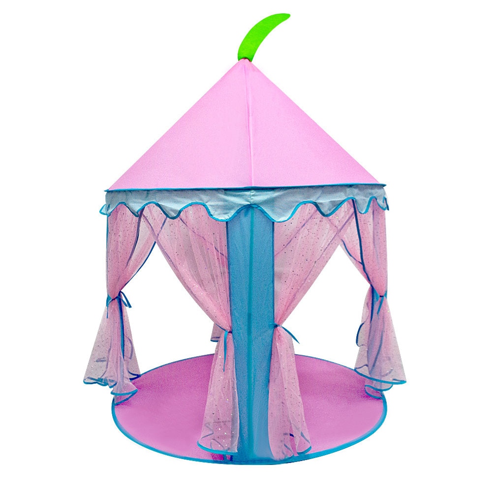 Tente-pliante-pour-enfants-Tipi-rose-pour-filles-et-gar-ons-maison-de-jeu-Tipi-Portable