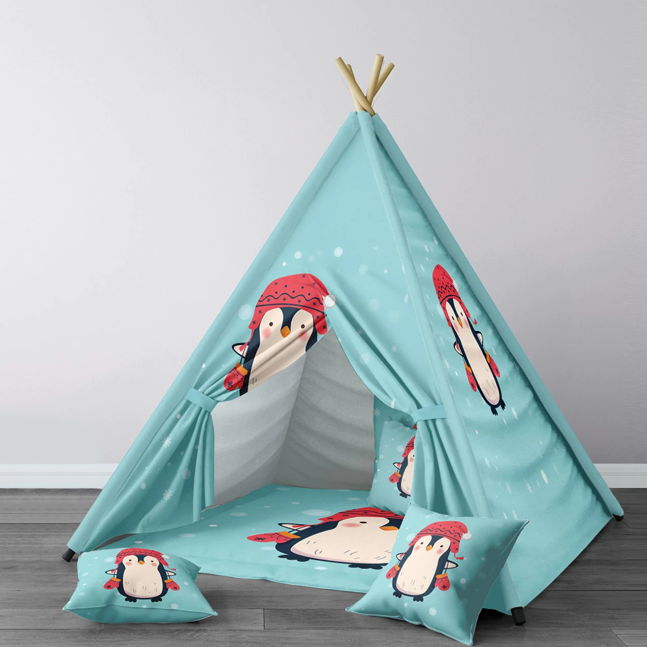 Tente tipi enfant interieur - Tipi enfant - ID Mômes