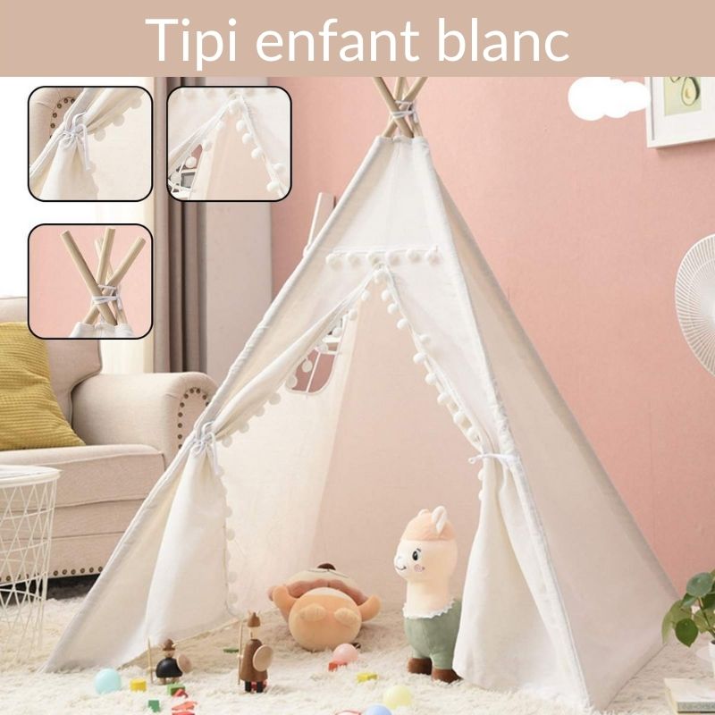 tipi-pour-enfant-blanc