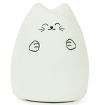 Color-LED-veilleuse-Animal-chat-stype-Silicone-doux-respiration-dessin-anim-b-b-p-pini-re
