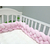 tresse de lit bébé rose