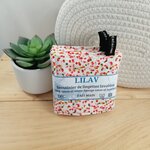 Semainier lingettes lavables Lilav confettis et crème (1)