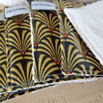 Semainier Lingettes lavables Lilav bleu ou jaune avec micro crème(9)