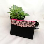 Pochette FUYU cercles roses