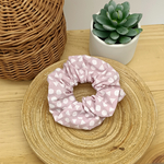 Chouchou Rose Graphique. Accessoire cheveux (3)