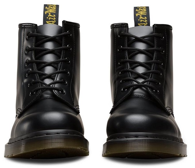 dr martens 101 black smooth
