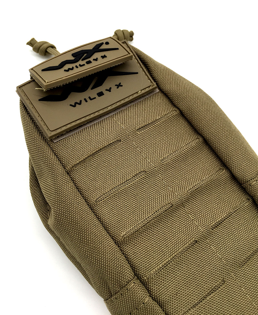 Étui Tactique MOLLE Pour Lunettes De Soleil - Nylon, 17x8x5 Cm, Attache Ceinture Ou Sac - Idéal Randonnée Et Voyage