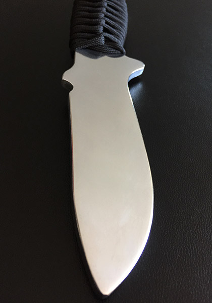 Couteau self-défense en aluminium DROP KNIFE