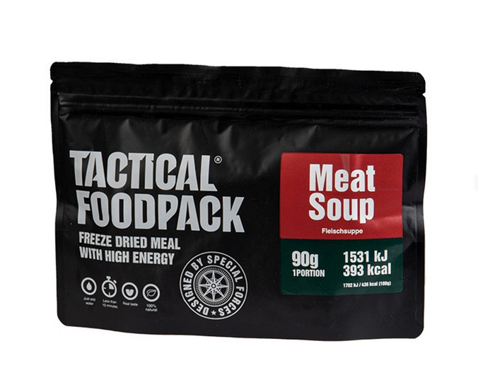 TACTICAL FOODPACK MEAT SOUP