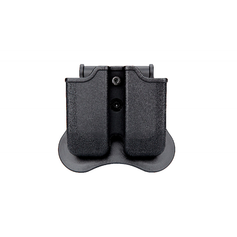 Porte Chargeur 9mm Miltec - Double (Noir)