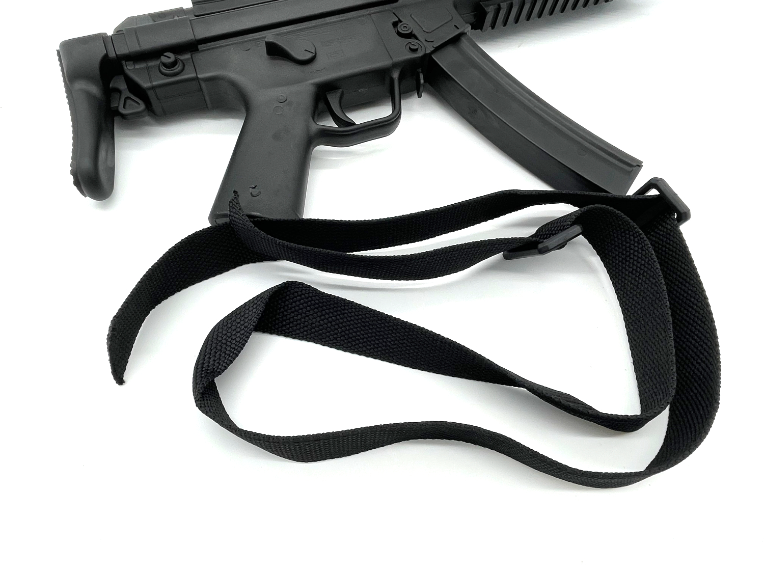 pistolet mitrailleur mp5 factice noir