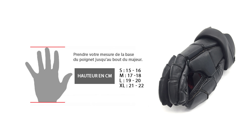 gants sabre escrime
