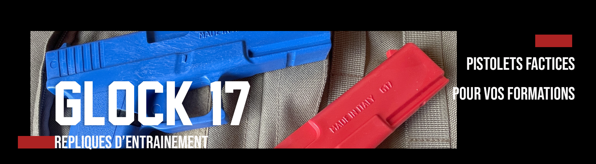 pistolet glock 17 entrainements ghost