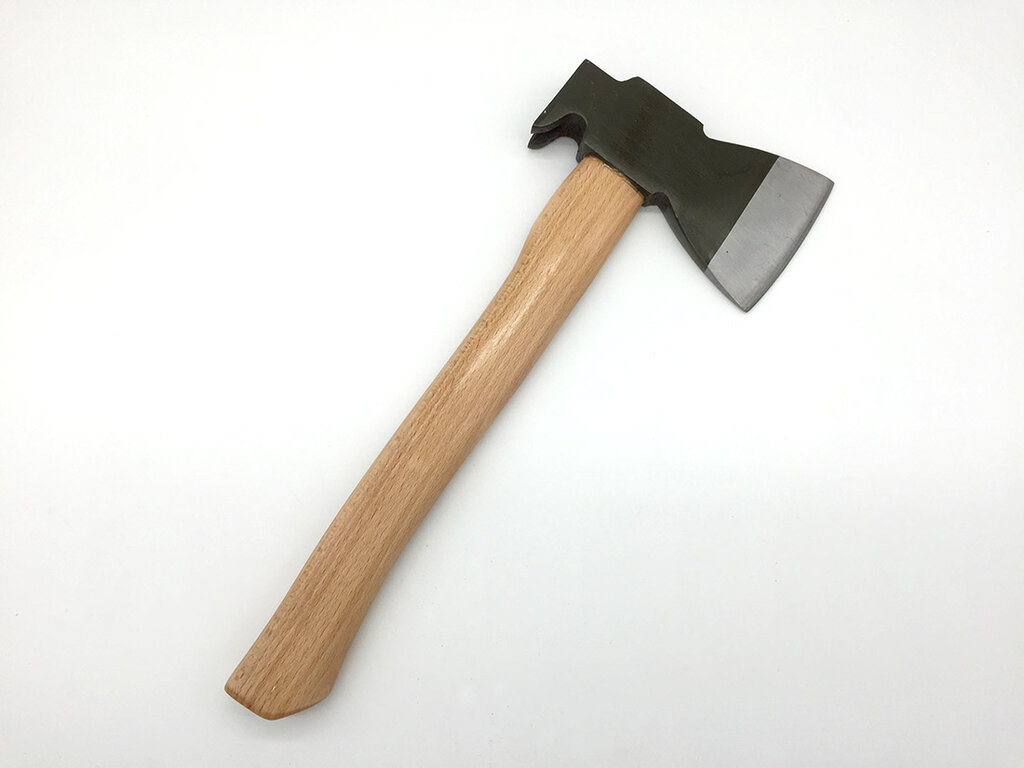 Manche De Hachette 26 Cm Bois Ergonomique – Manche De Rechange Résistant Chocs Camping Bûcheronnage