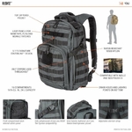 rush 12 backpack