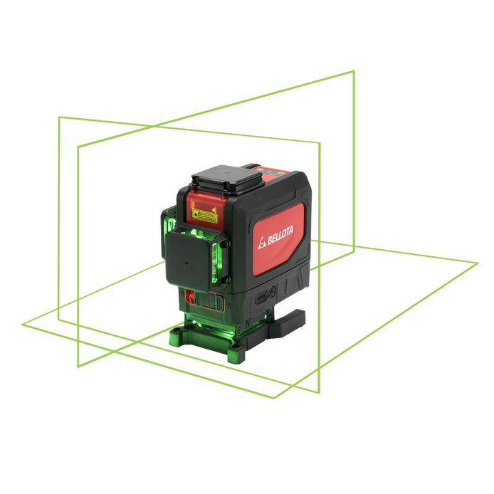 Niveau laser vert  3x360° BELLOTA