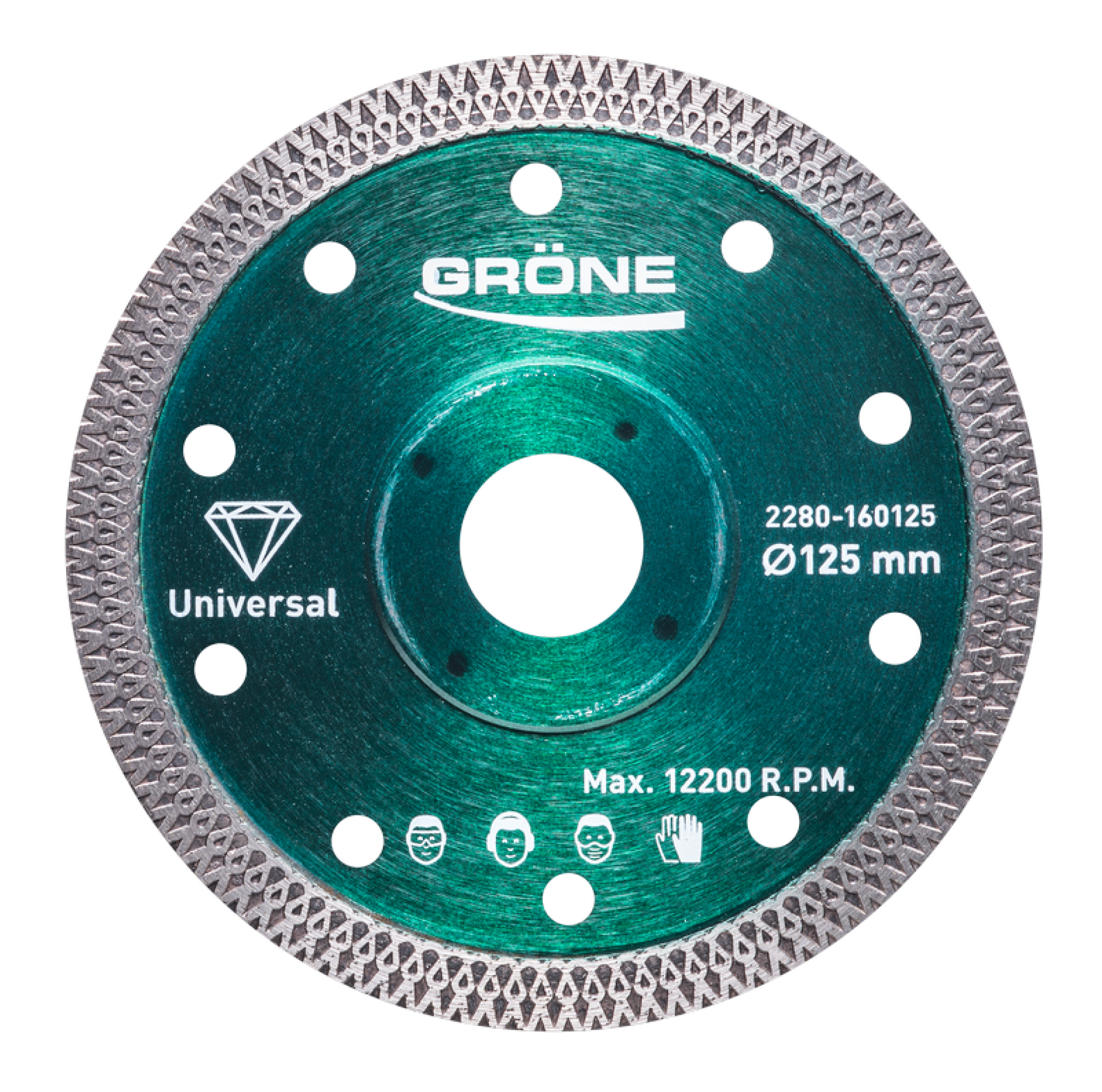 Disque diamant GDB-CR-PRO 125 GRÖNE