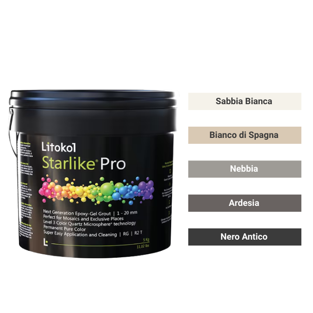 Copie de mortier epoxy Starlike Pro LITOKOL