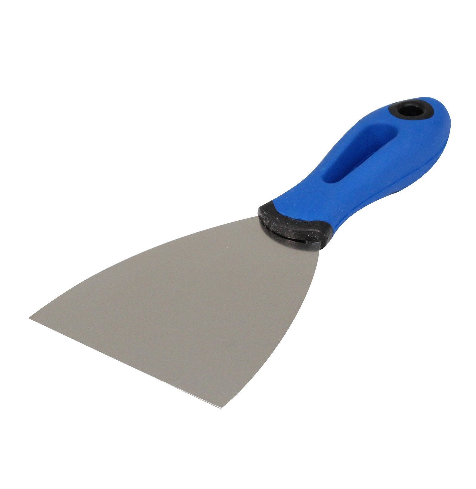 SPATULE INOX 44CM MANCHE BAMBOU