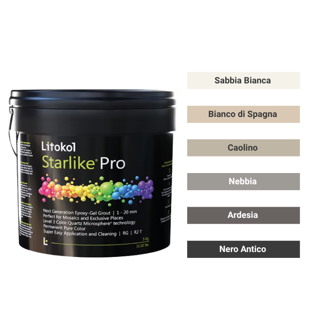 Copie de mortier epoxy Starlike Pro LITOKOL