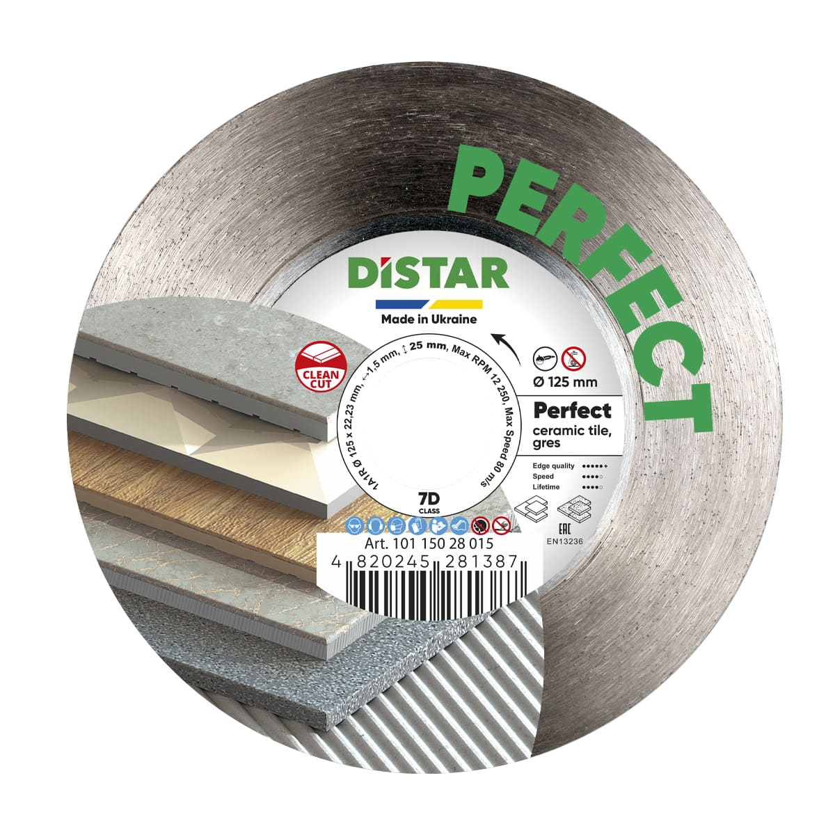 Disque Distar perfect 125