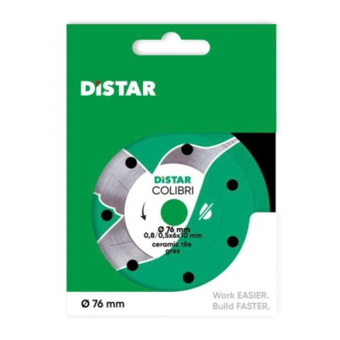 Disque diamant COLIBRI 76mm DISTAR_8