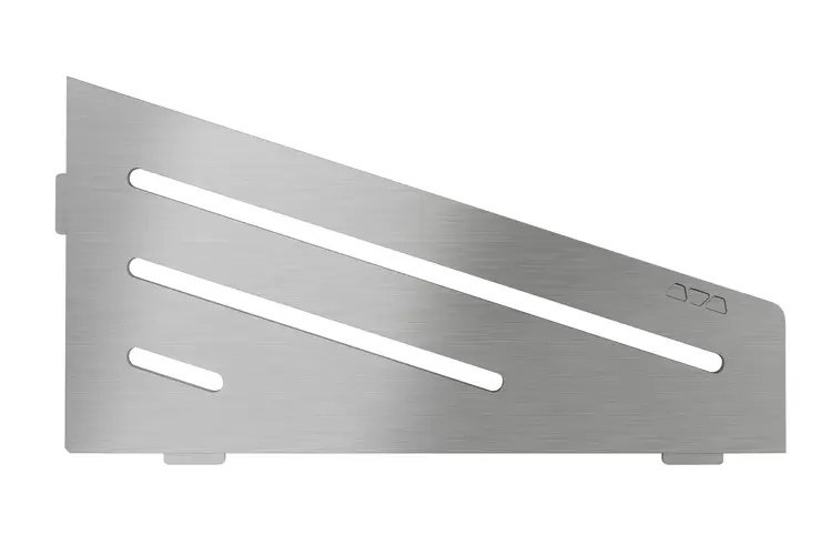 Tablette d’angle inox SHELF-E-S3 WAVE SCHLÜTER