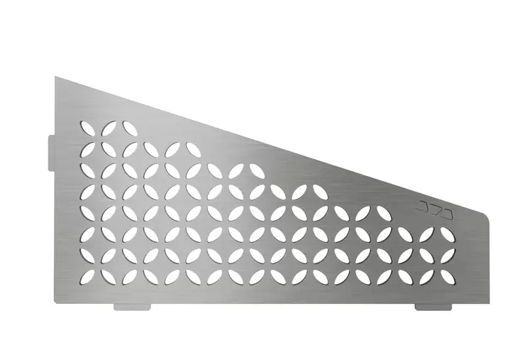 Tablette d’angle inox SHELF-E-S3 FLORAL SCHLÜTER