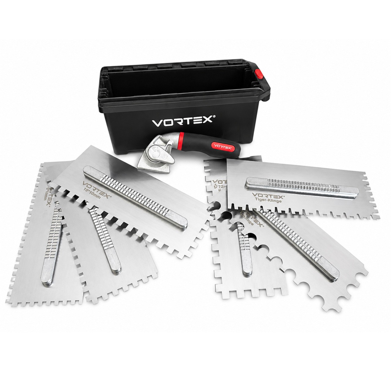 Kit de platoirs interchangeables 280 × 115 mm VORTEX, vue principale