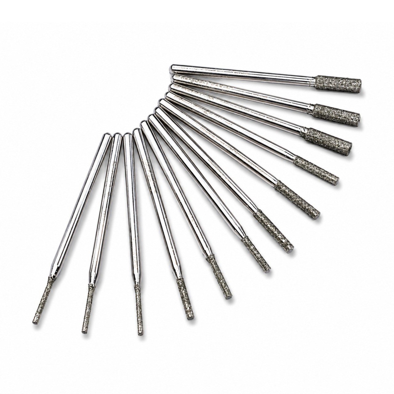 Coffret de 12 mini-fraises diamantées 1 à 3 mm VORTEX, vue 8