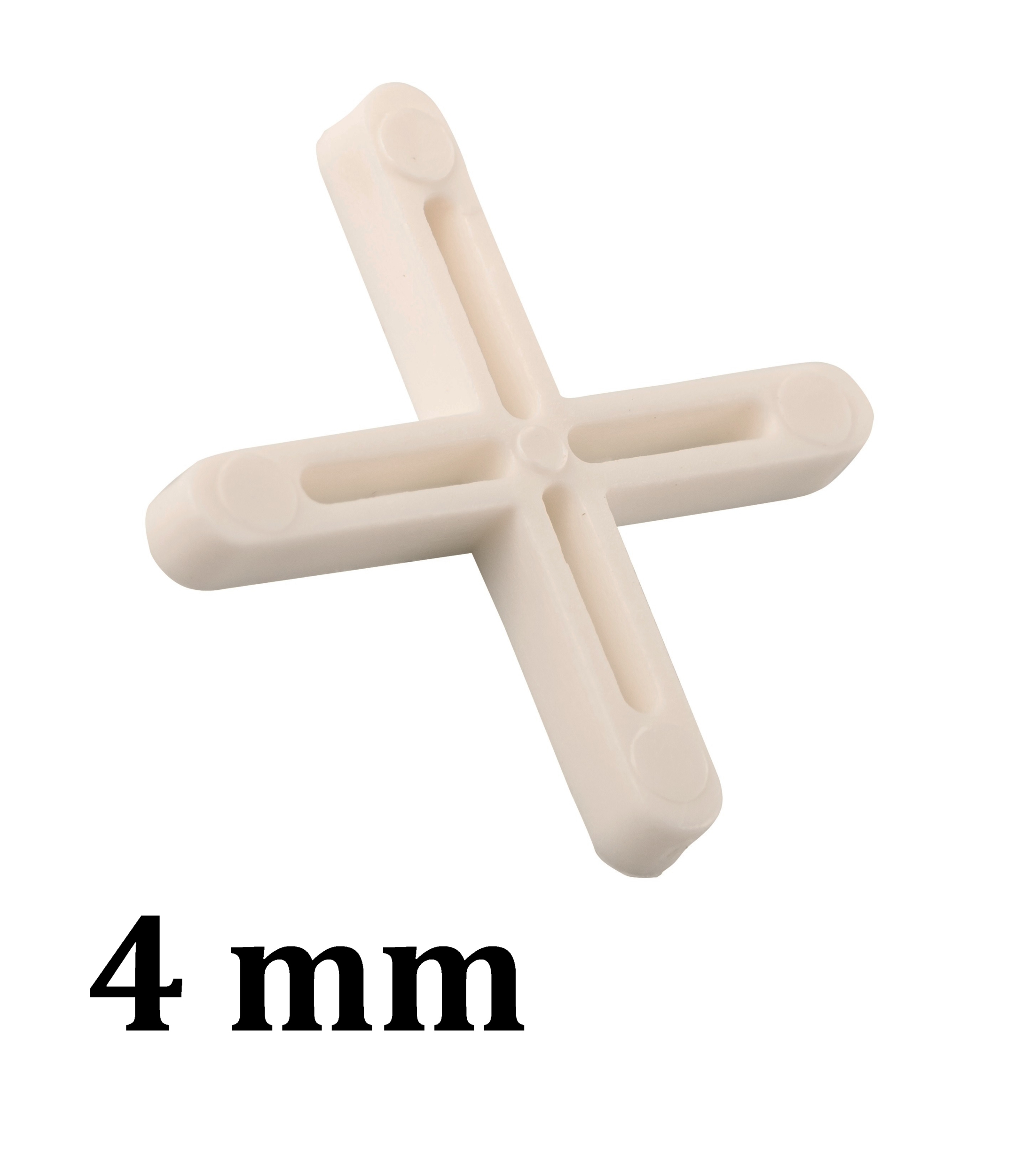 Croisillon carrelage 4 mm, en croix