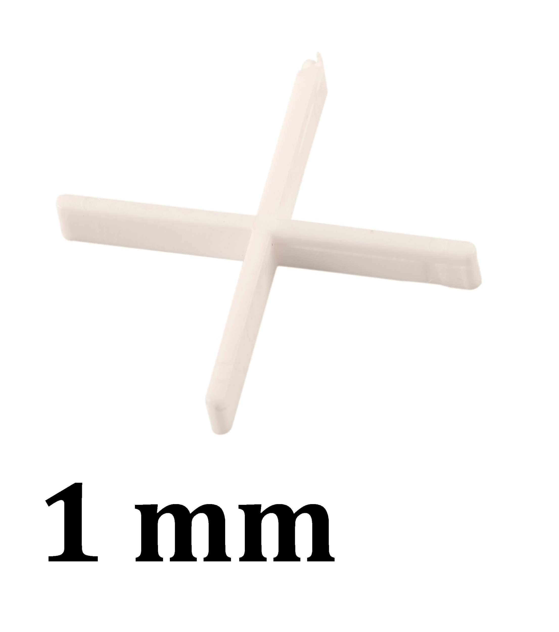 Croisillon carrelage 1.0 mm, en croix