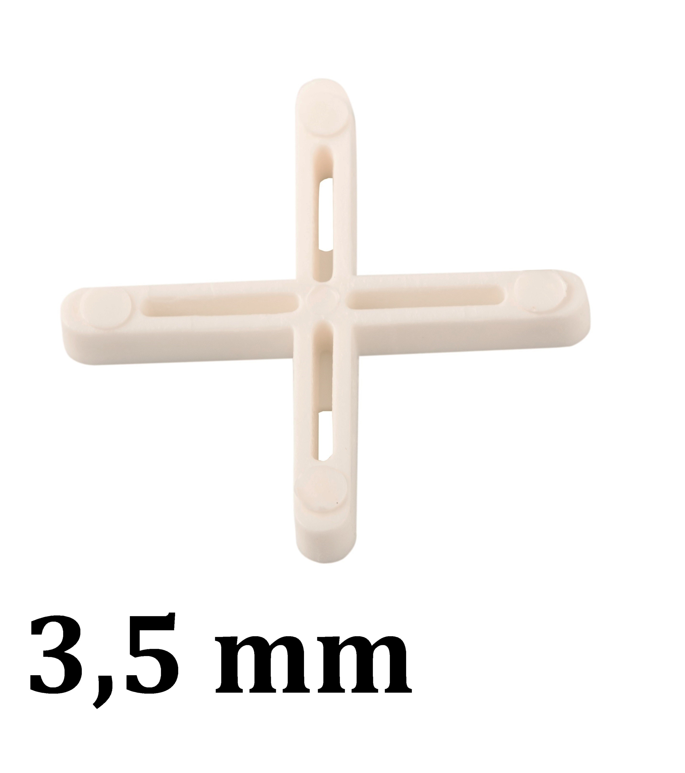 Croisillon carrelage 3,5 mm, en croix