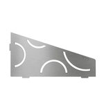 Tablette d’angle inox SHELF-E-S3 CURVE SCHLÜTER
