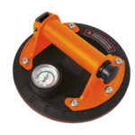 Ventouse carrelage SOLID 6374 avec poignée orange et manomètre