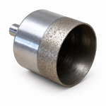 Scie cloche diamant 42 mm, vue de la couronne