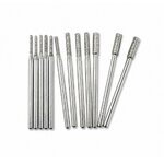 Coffret de 12 mini-fraises diamantées 1 à 3 mm VORTEX, vue principale