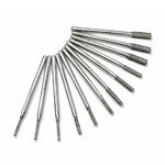 Coffret de 12 mini-fraises diamantées 1 à 3 mm VORTEX, vue 8