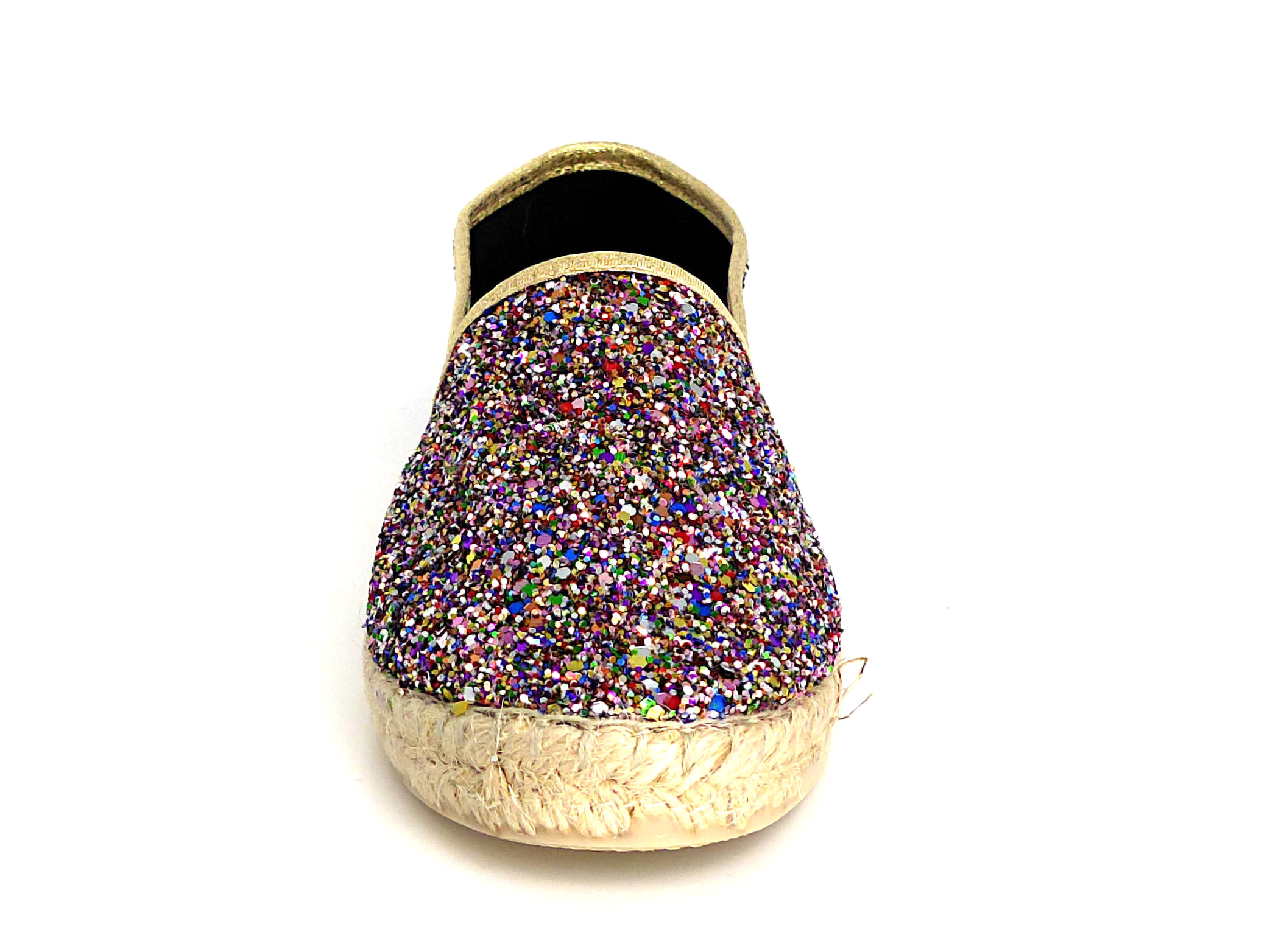 espadrille paillette argent