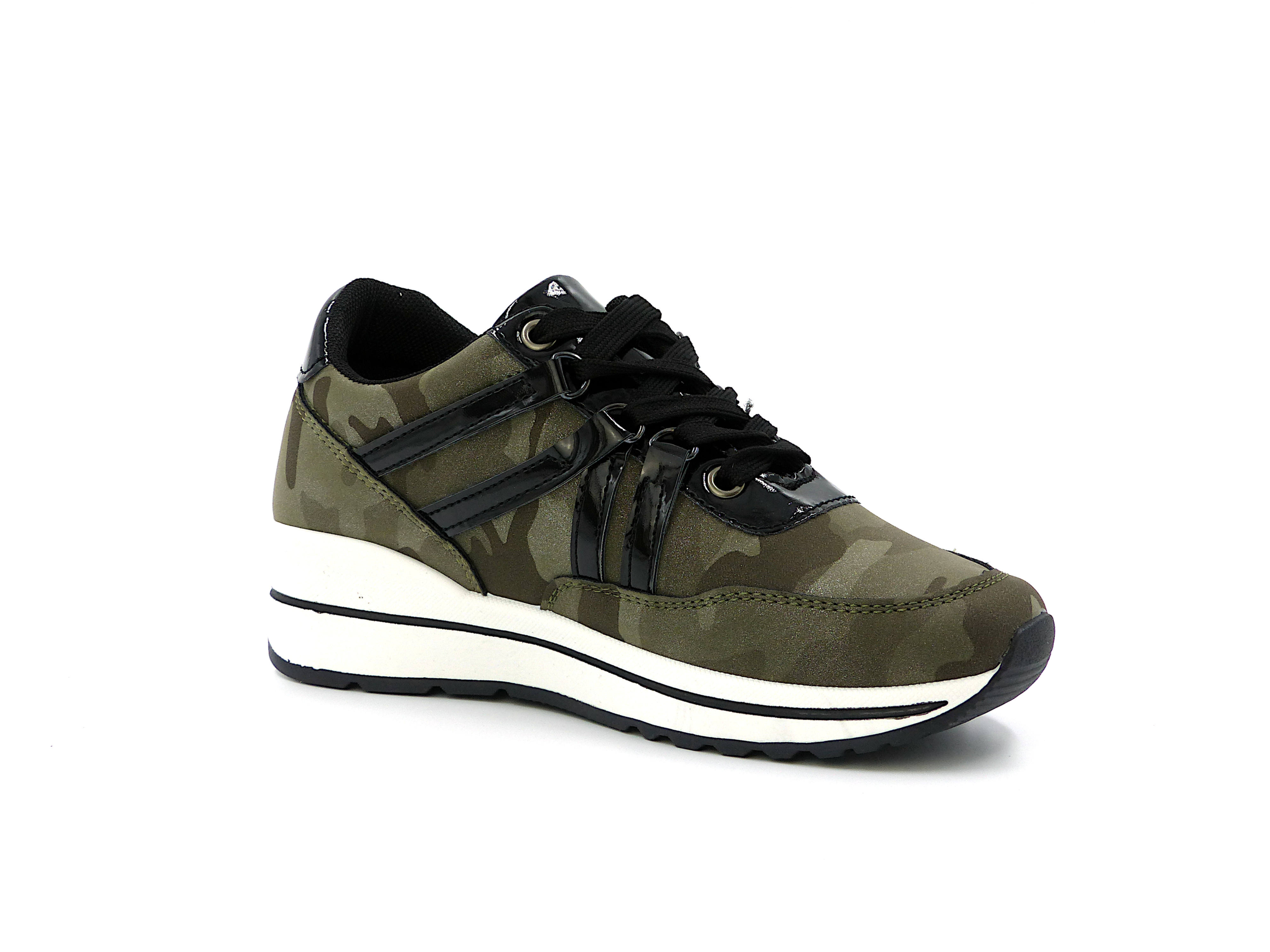 Basket à semelle compensée Amy Chaussures Femme Mes Jolis Souliers