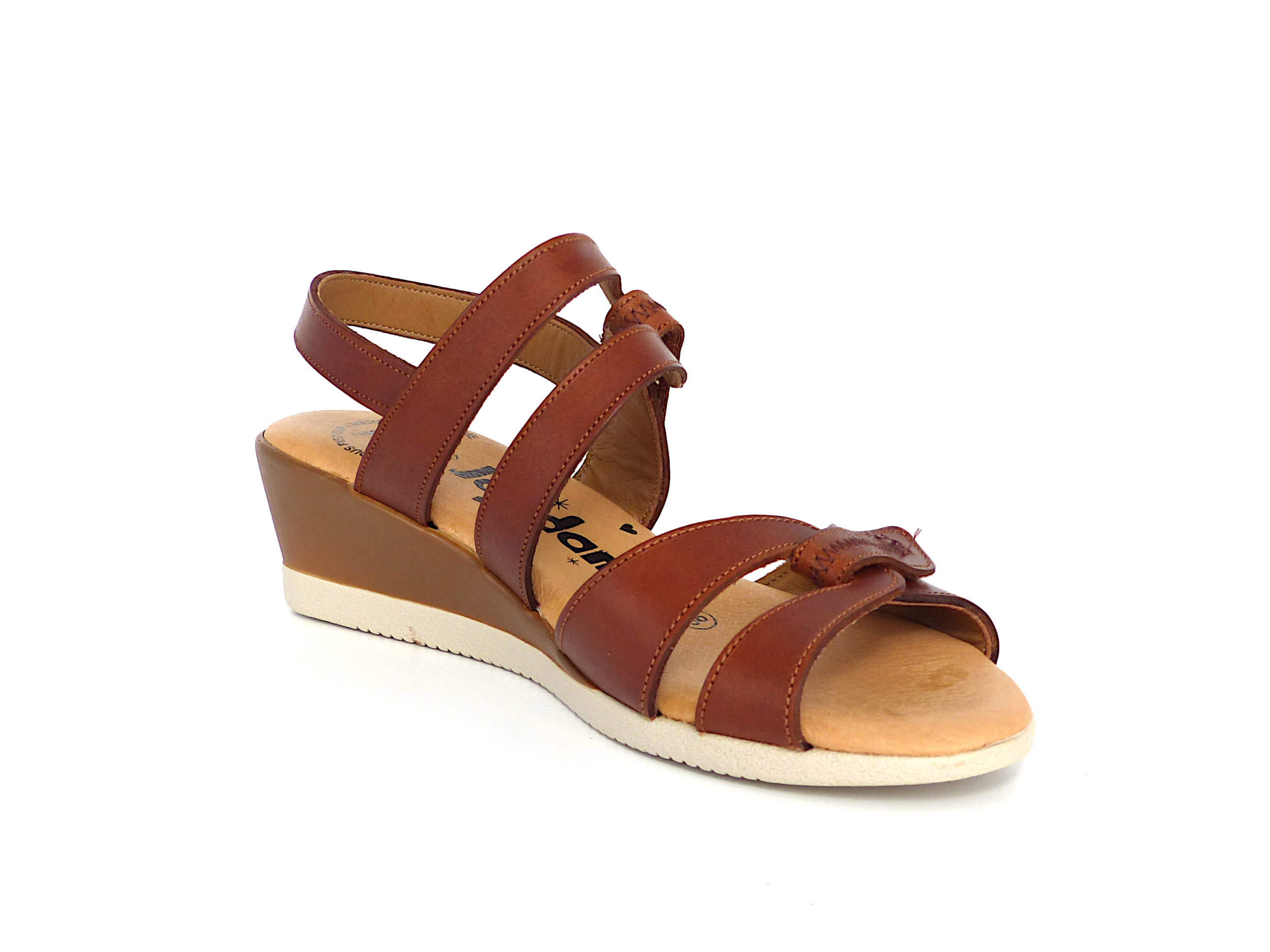 sandales cuir femme confort