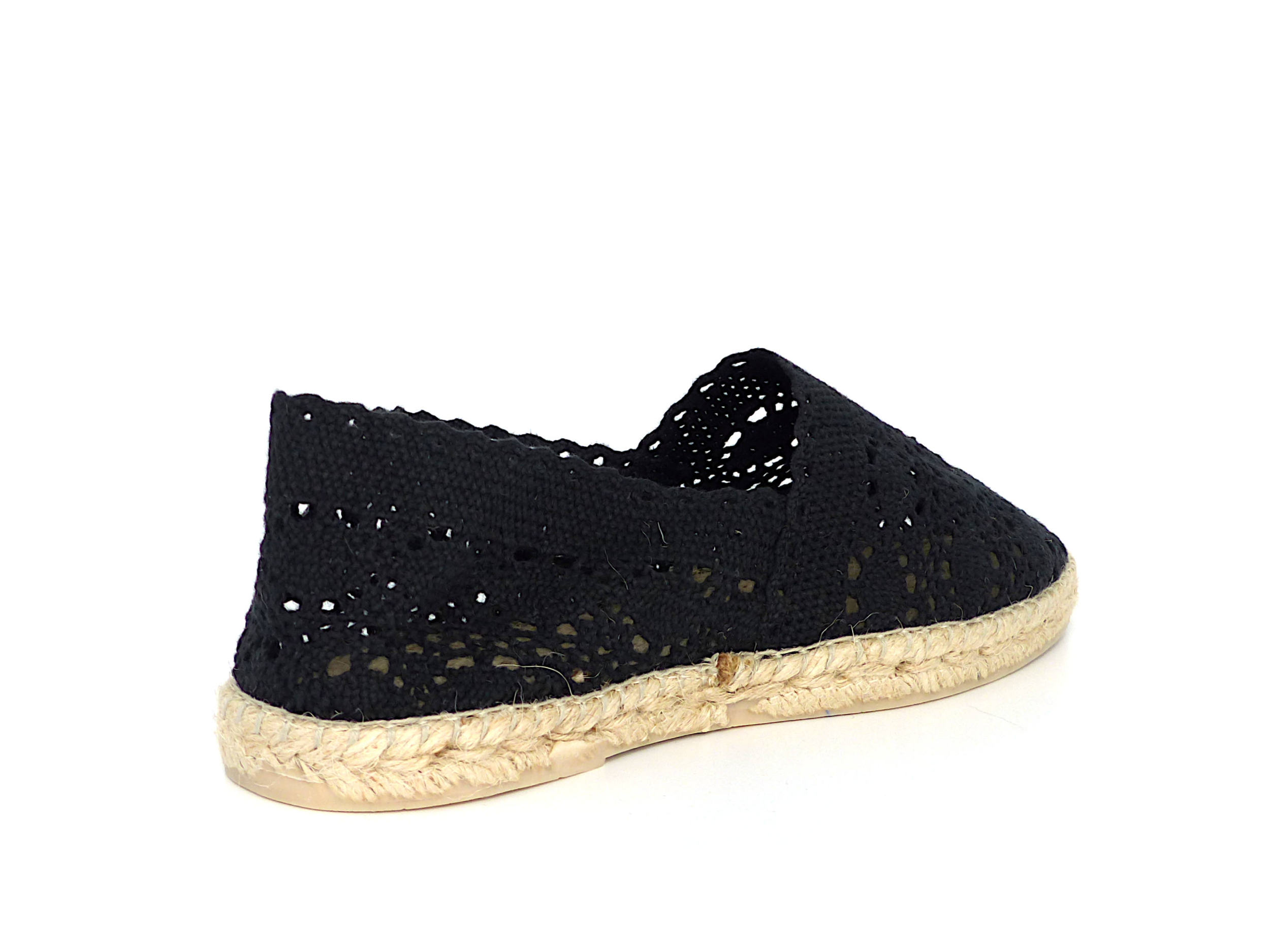 espadrille dentelle blanche