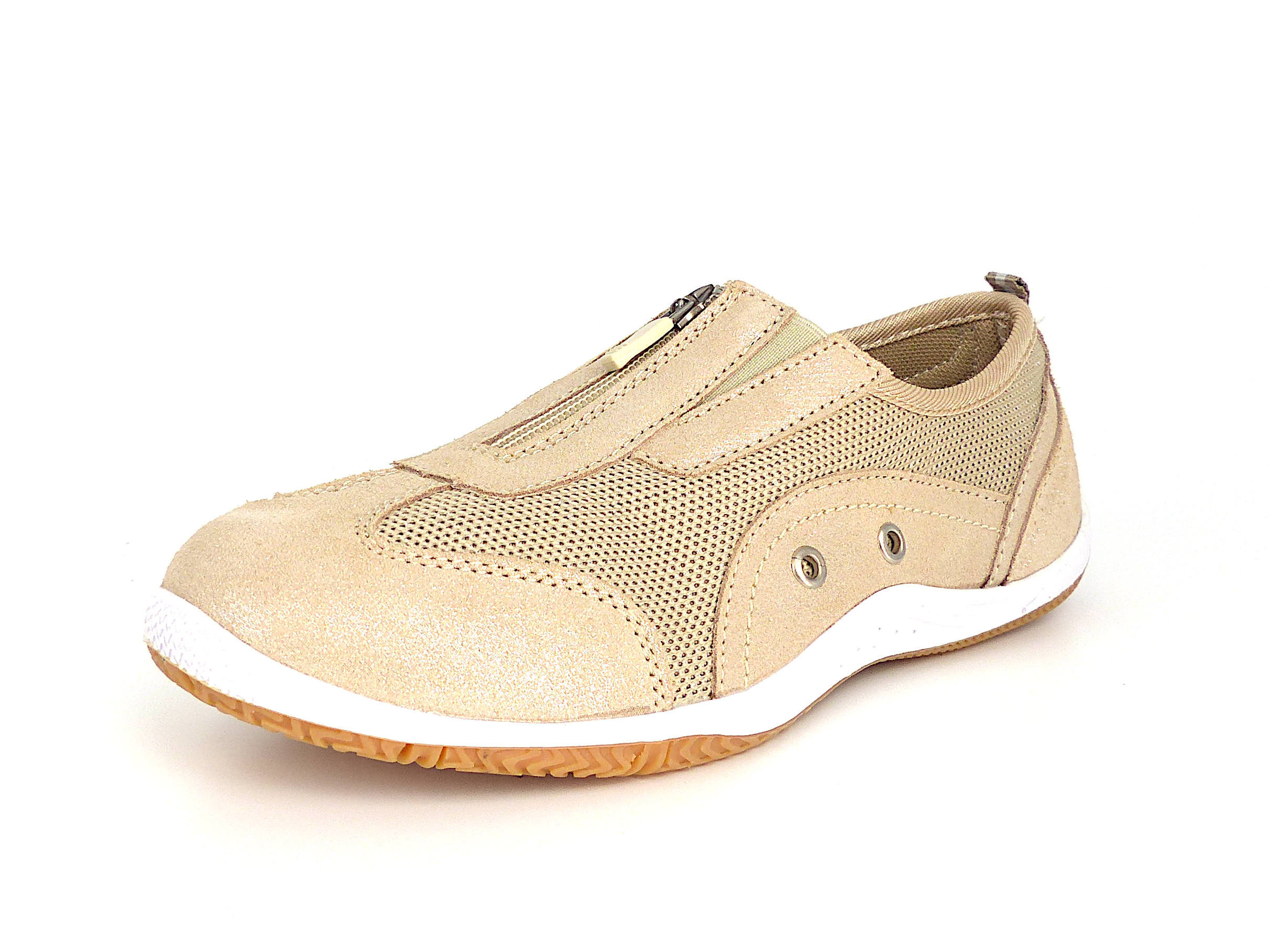 chaussure fermeture eclair devant