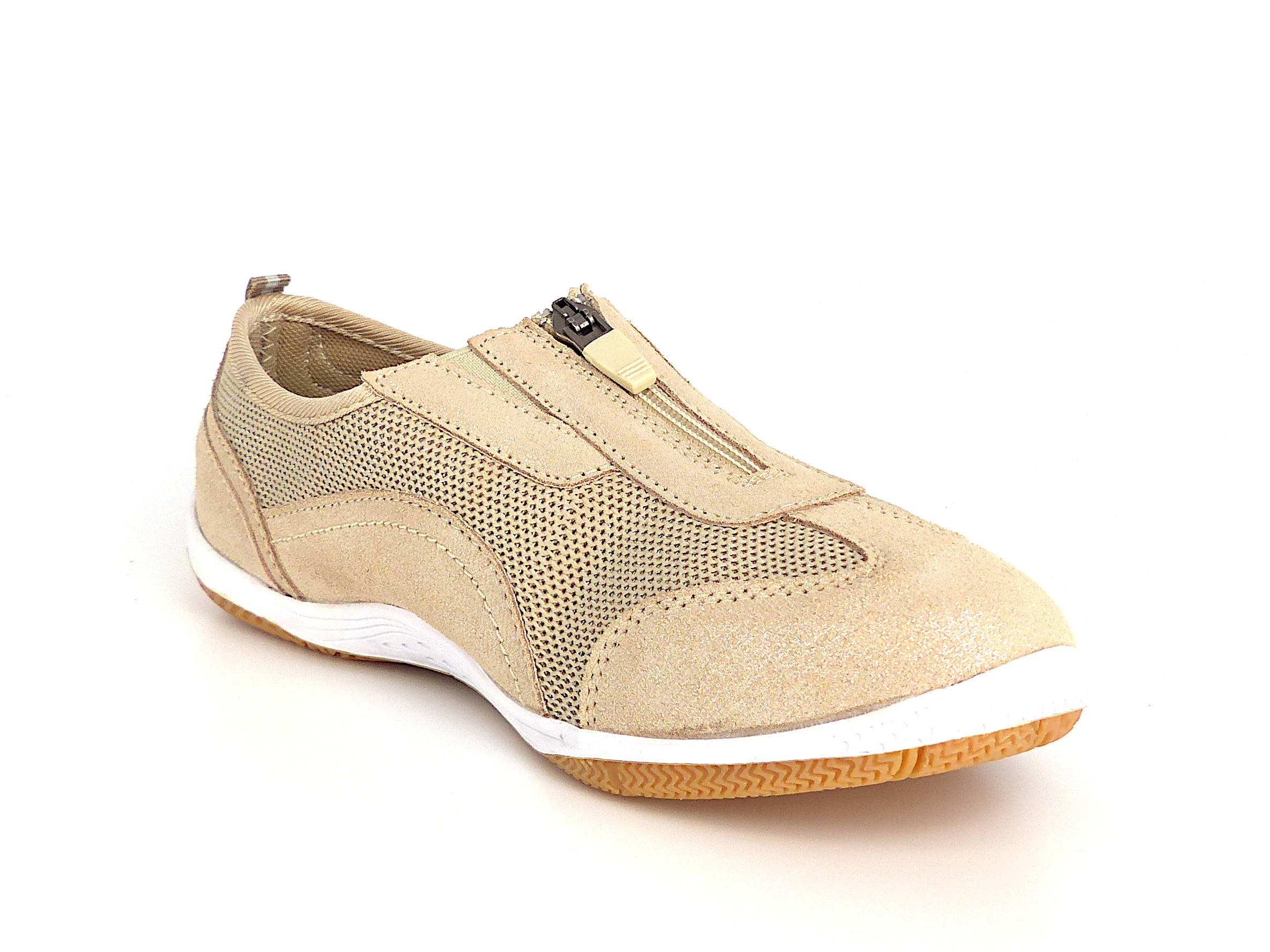 Tennis en cuir à fermeture éclair Céline - Chaussures Femme - Mes Jolis