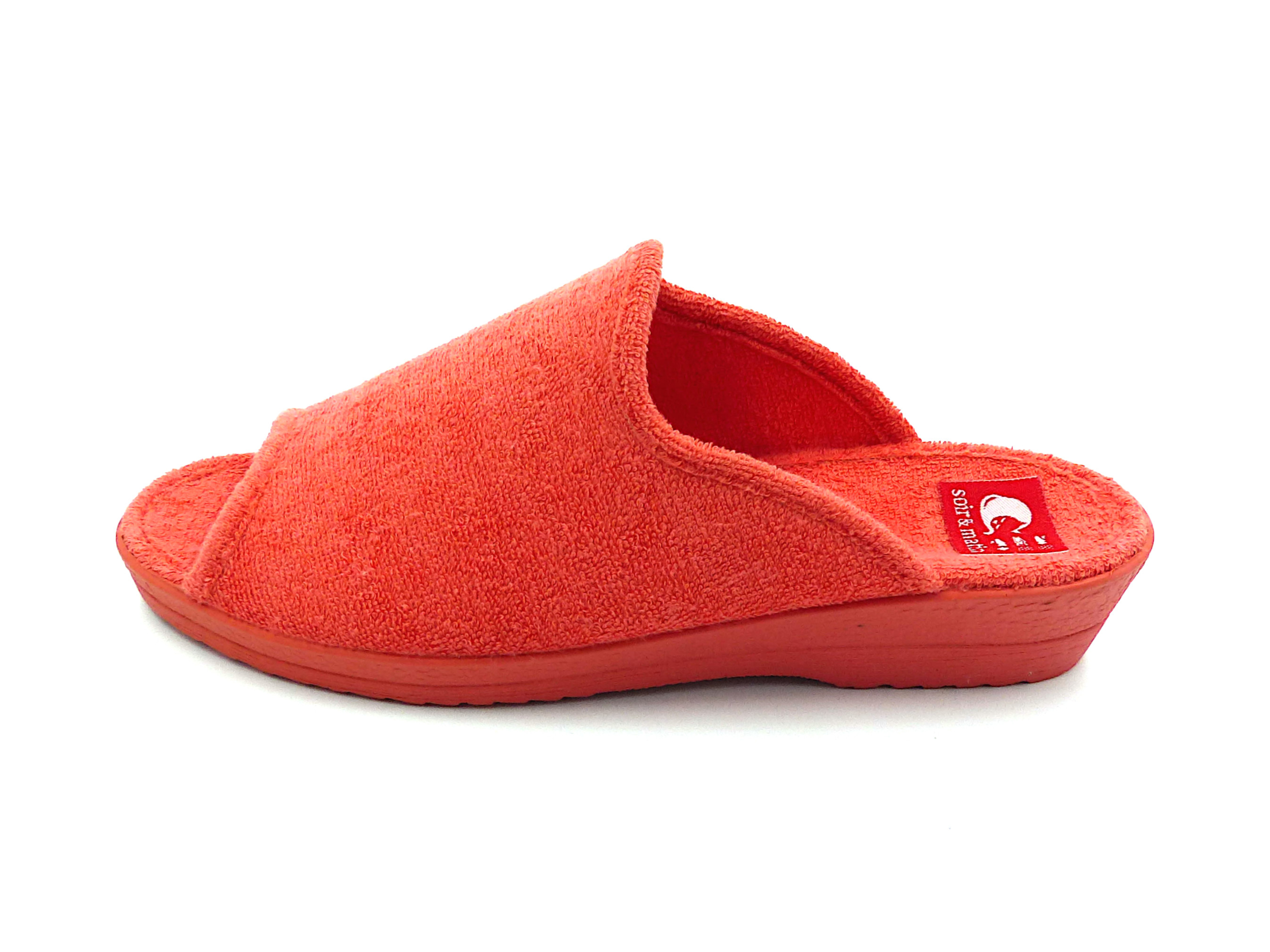 chausson cuir souple femme