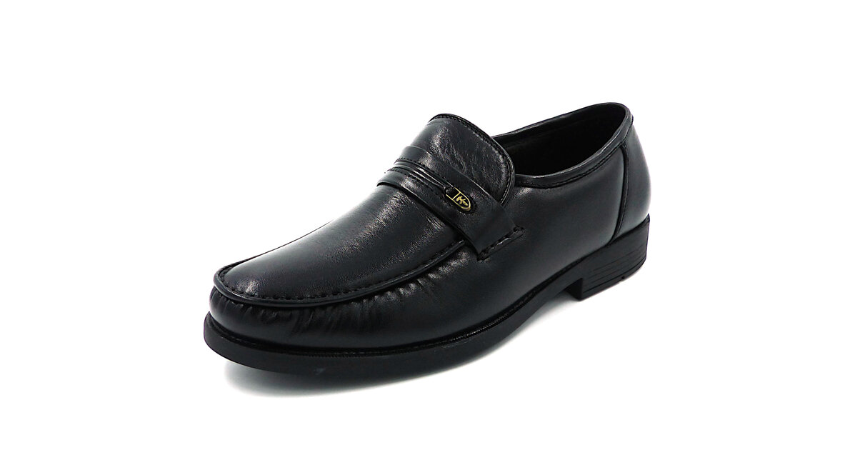 Mocassins En Cuir Pour Homme, Faits Main, Semelle Plate Antidérapante - Pour Pieds Larges, Loisirs, Fitness, Confort Optimal
