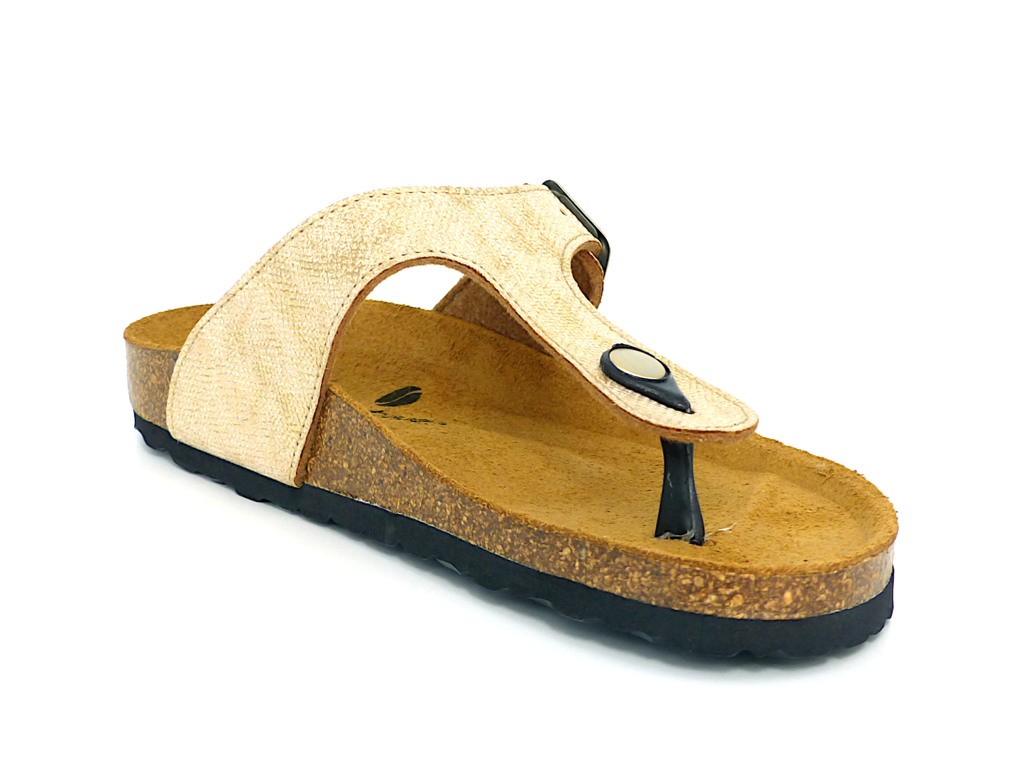 Tong anatomique Bio Désir Or Chaussures Femme Mes Jolis Souliers