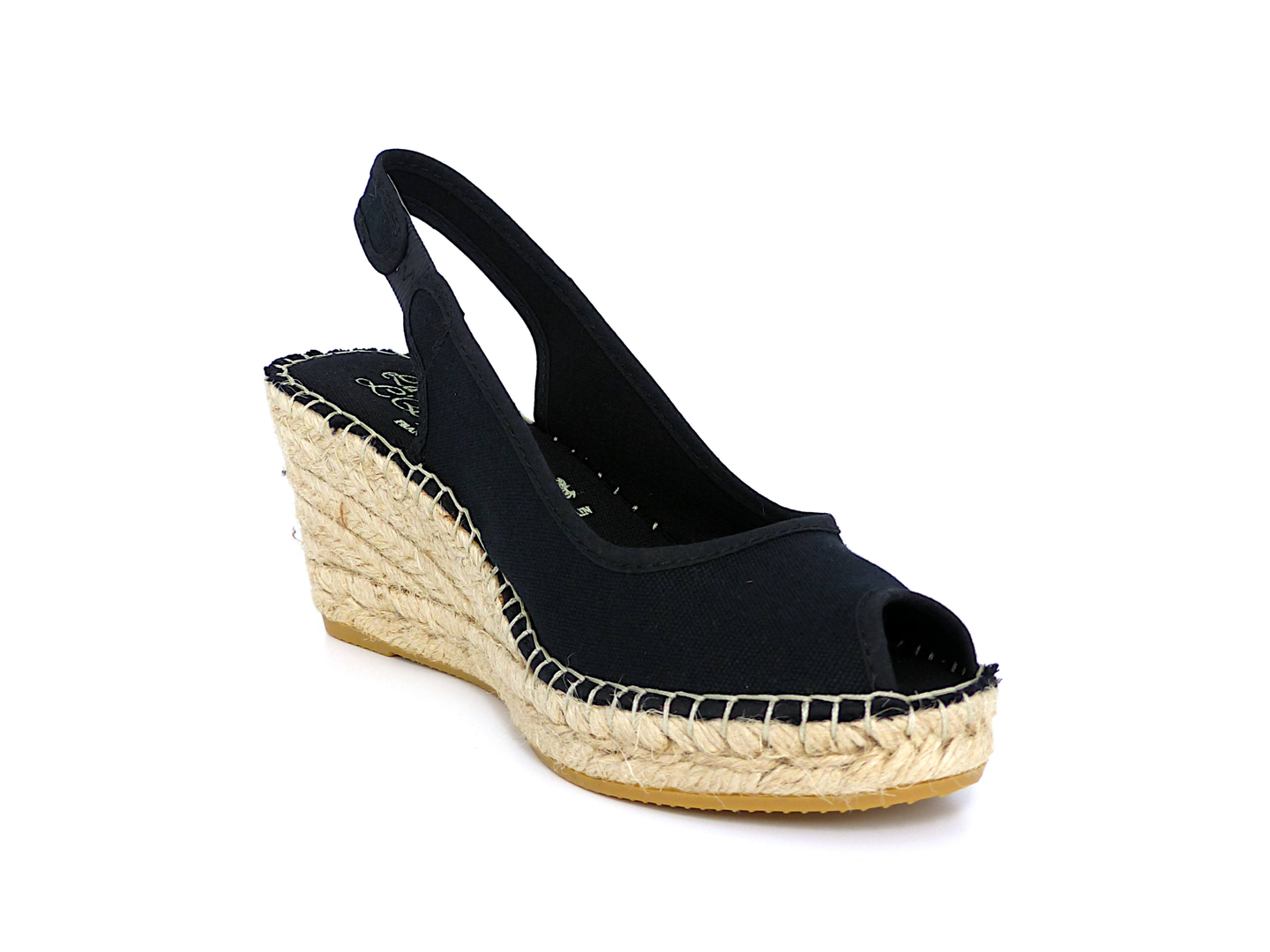 espadrilles compensées fermées femme