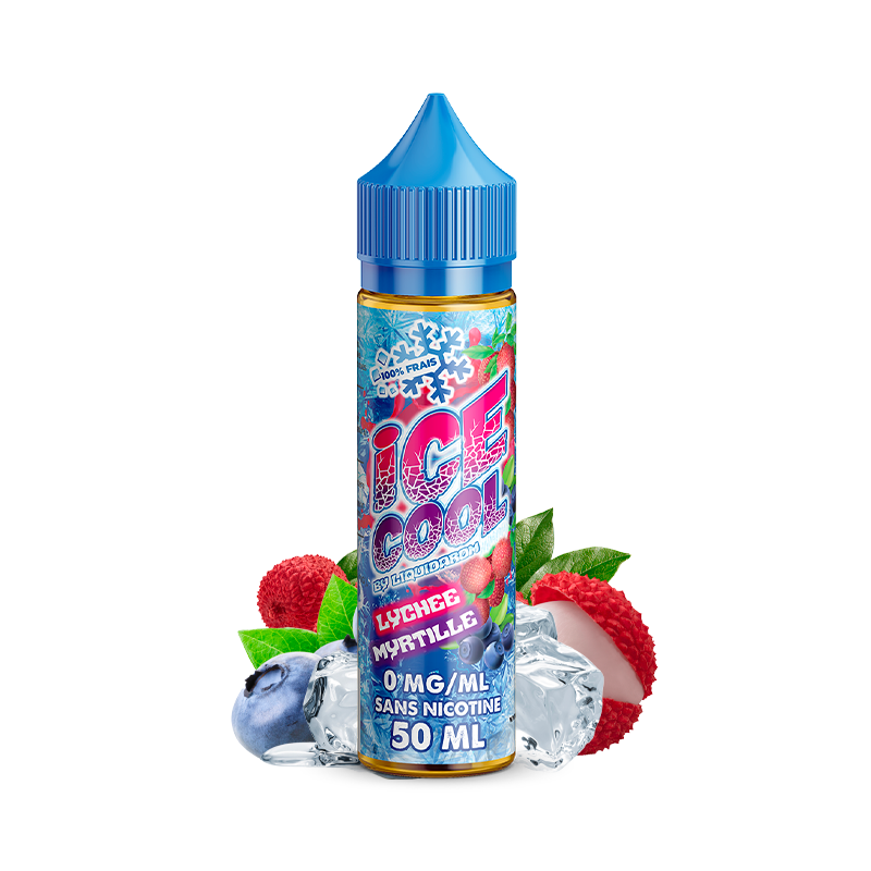 Ice Cool - Lychee Myrtille (00 mg-mL, 50 mL)